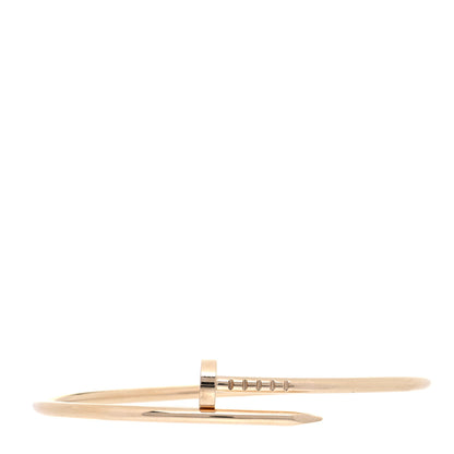 Cartier 18K Yellow Gold Small Juste Un Clou Bracelet 17 1 of 6