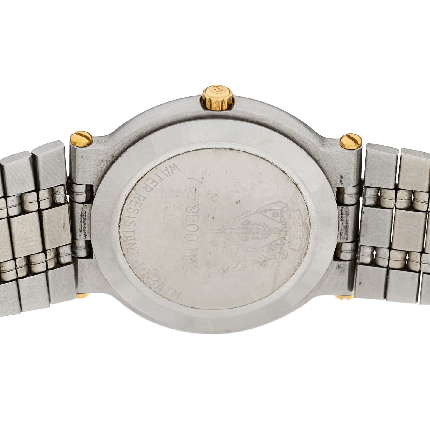 Stainless Steel 32mm 9000M Quartz Watch Gold