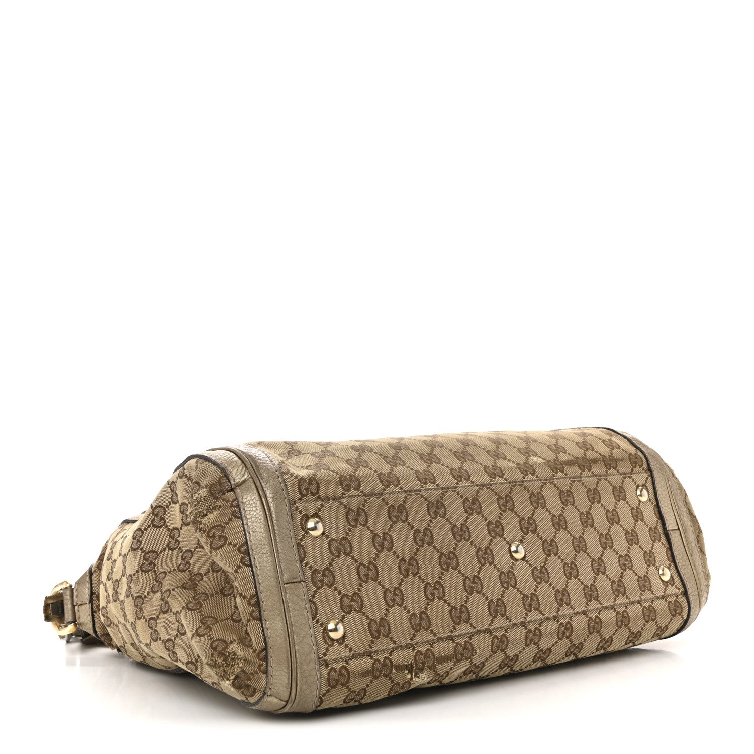 Gucci Monogram Medium Bella Tote Gold 4 of 17