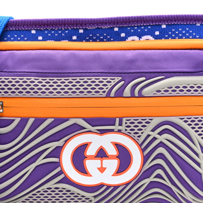 Gucci Jersey GG Monogram All Over Sporty Belt Bag Grey White Multicolor 9 of 11