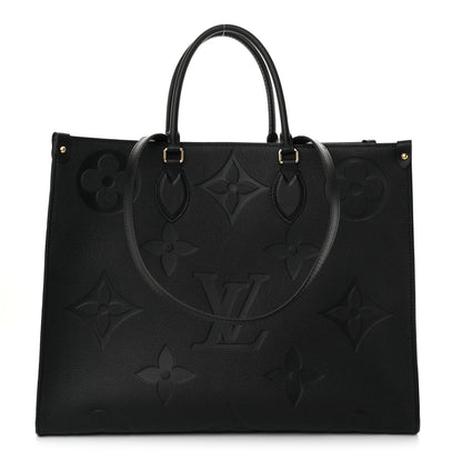 Louis Vuitton Empreinte Monogram Giant Onthego GM Black 1 of 10