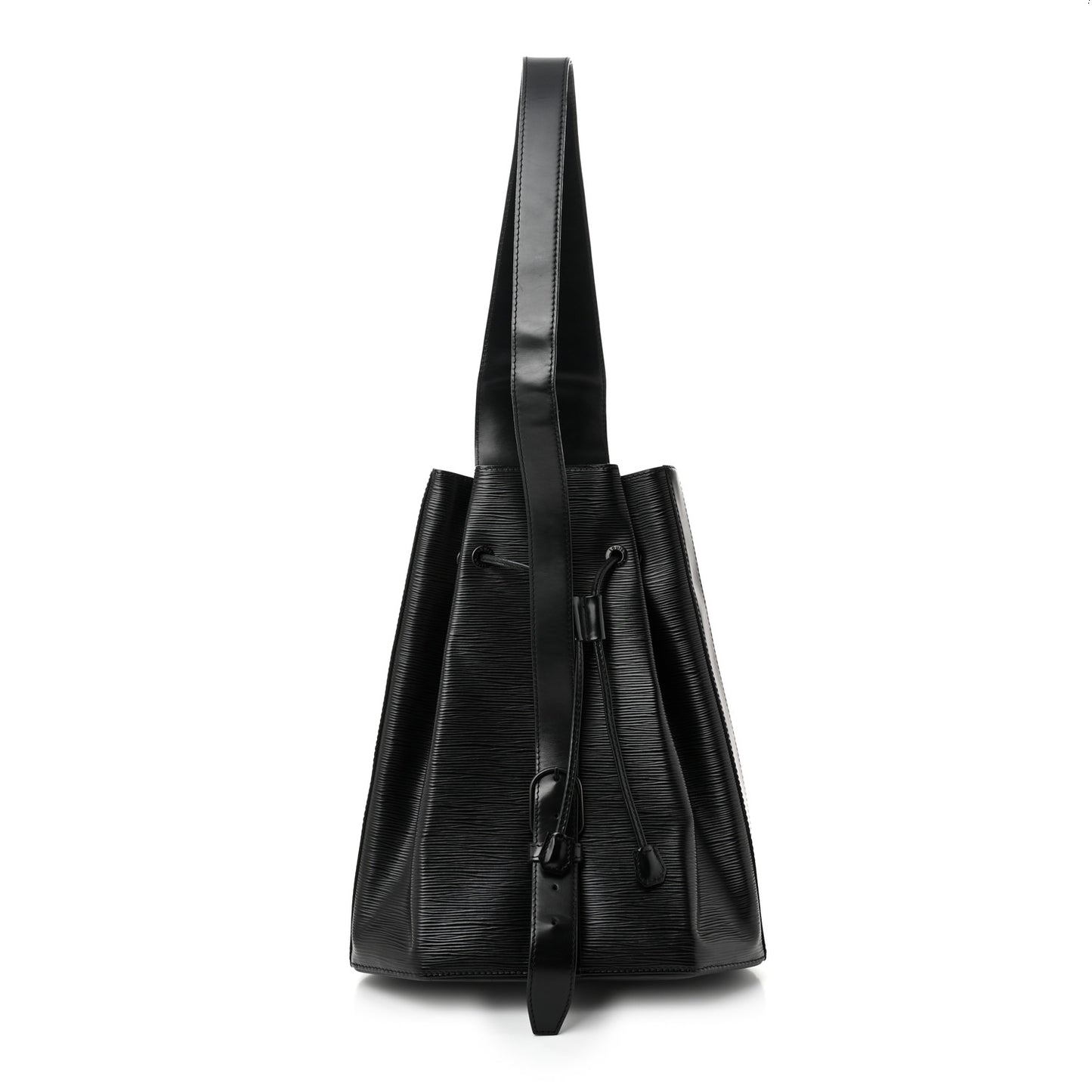 Epi Sac a Dos Drawstring Bag Black