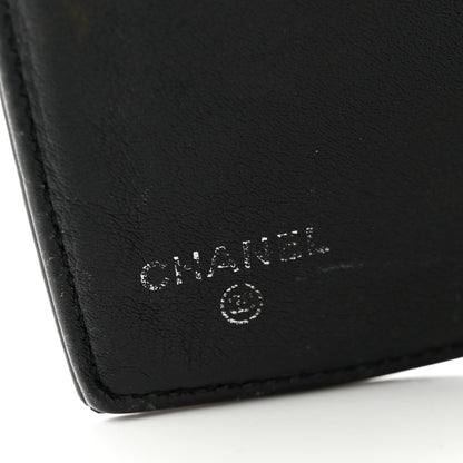 Chanel Patent CC Trousse Maquil Yen Wallet Black 6 of 10