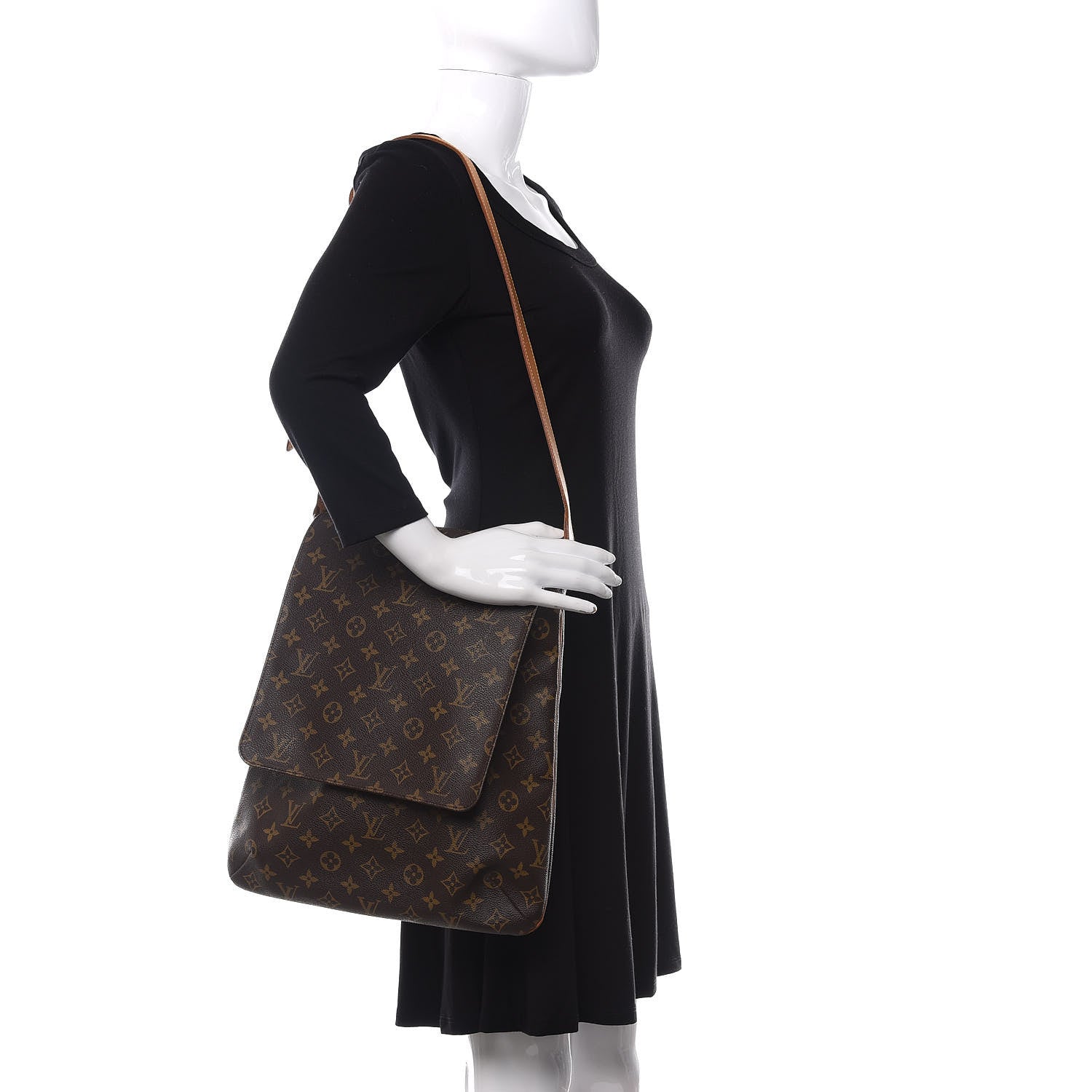 Louis Vuitton Monogram Musette GM 2 of 14