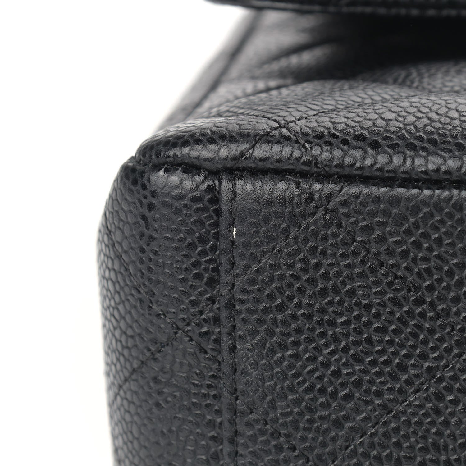 Chanel Caviar Quilted Maxi Double Flap Black 10 of 16