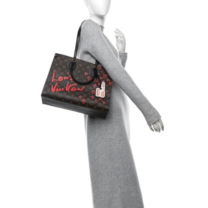 Louis Vuitton Monogram Fall In Love Onthego MM 2 of 10