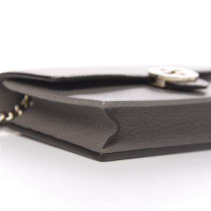 Gucci Dollar Calfskin Interlocking G Chain Wallet Loess 7 of 12