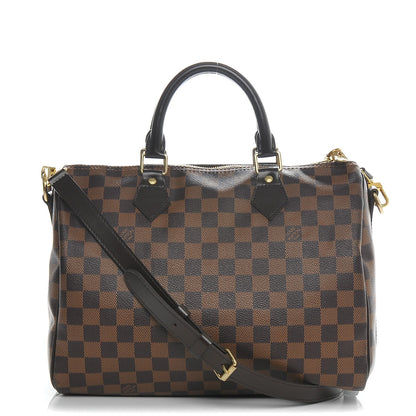 Louis Vuitton Damier Ebene Speedy Bandouliere 30 1 of 6