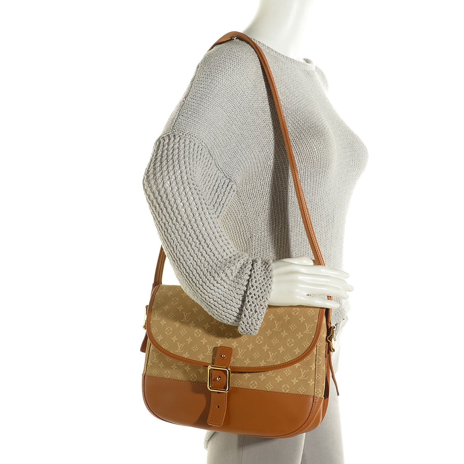 Louis Vuitton Mini Monogram Berangere Beige 2 of 7