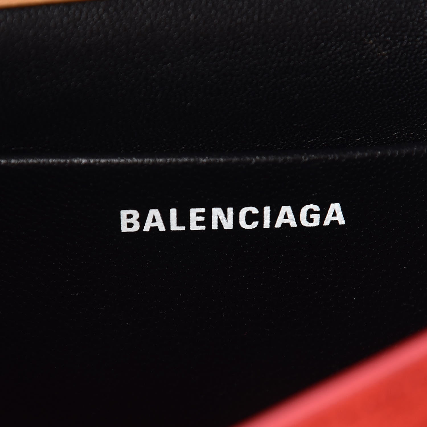 Balenciaga Suede Opera Clutch Bag Red 8 of 8