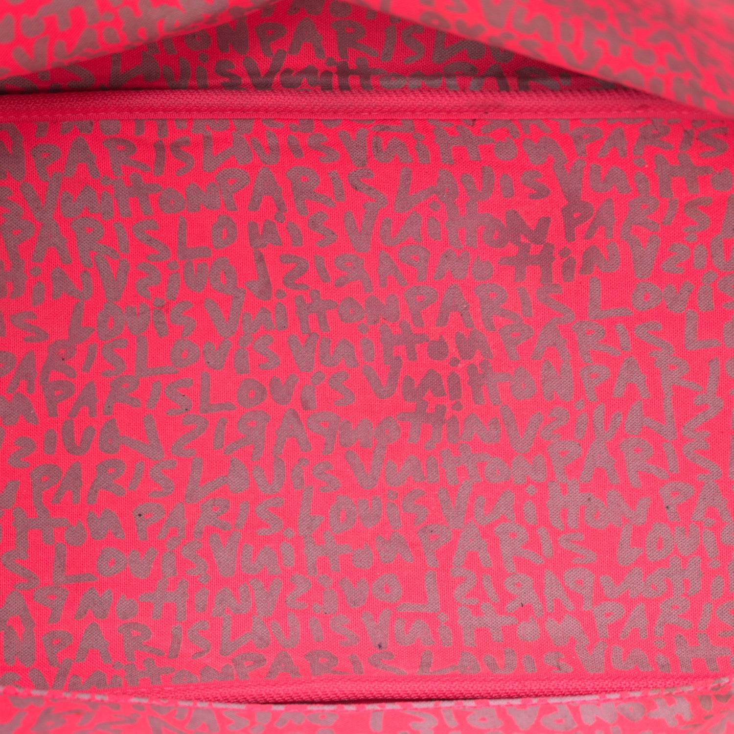 Louis Vuitton Monogram Graffiti Neverfull GM Fuchsia 5 of 17