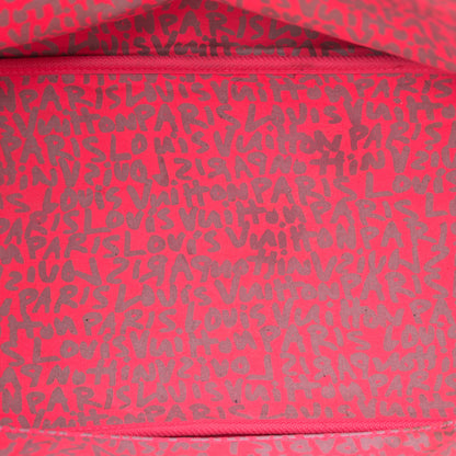 Louis Vuitton Monogram Graffiti Neverfull GM Fuchsia 5 of 17
