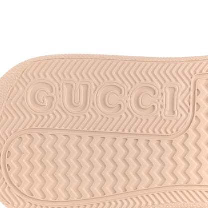 Gucci Calfskin GG Tennis Embossed Womens Platform 55mm Sneakers 37.5 White 7 of 7