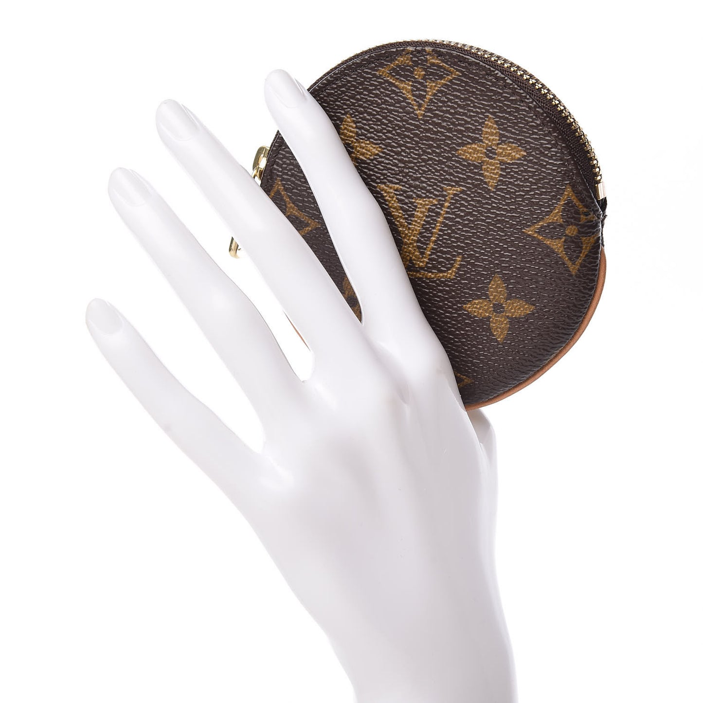 Monogram Round Coin Purse