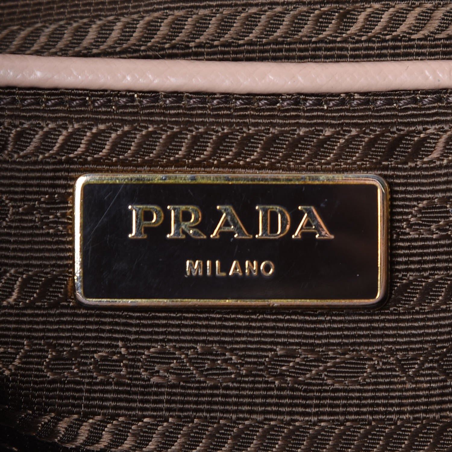 Prada Saffiano Medium Double Zip Tote Cammeo 7 of 18
