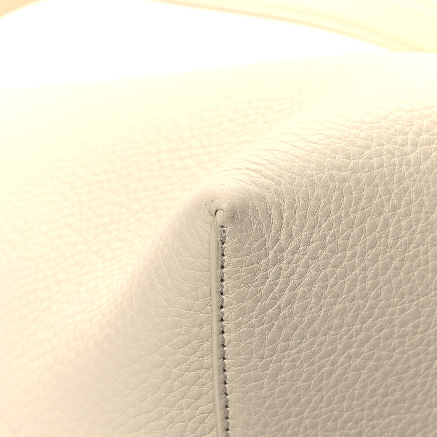 The Row Grained Calfskin Medium N/S Park Tote Ivory 8 of 11