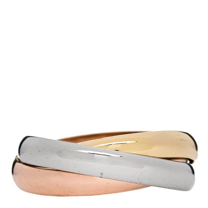 Cartier 18K Pink Yellow White Gold Classic Trinity Ring 52 6 3 of 6