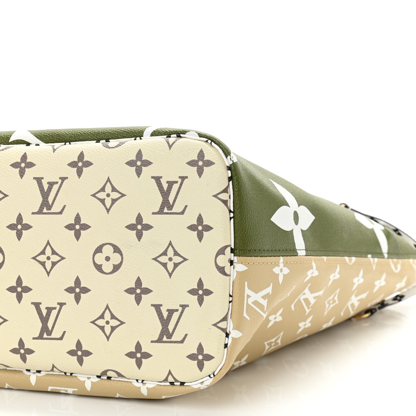 Monogram Giant Neverfull MM Kaki