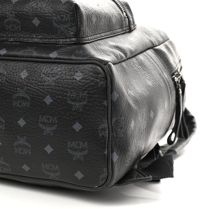 MCM Visetos Medium Sprinkle Stud Stark Backpack Black 9 of 11