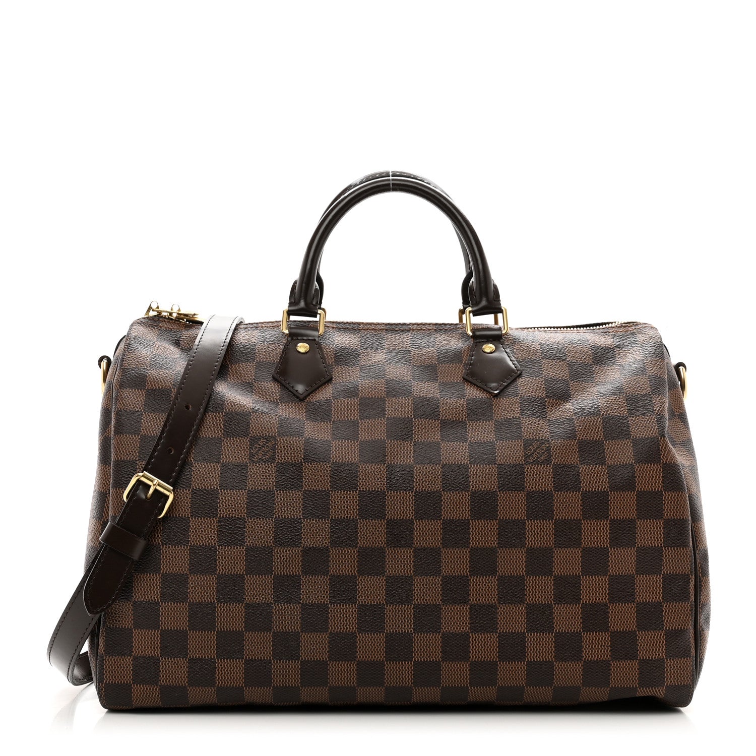 Louis Vuitton Damier Ebene Speedy Bandouliere 35 1 of 11