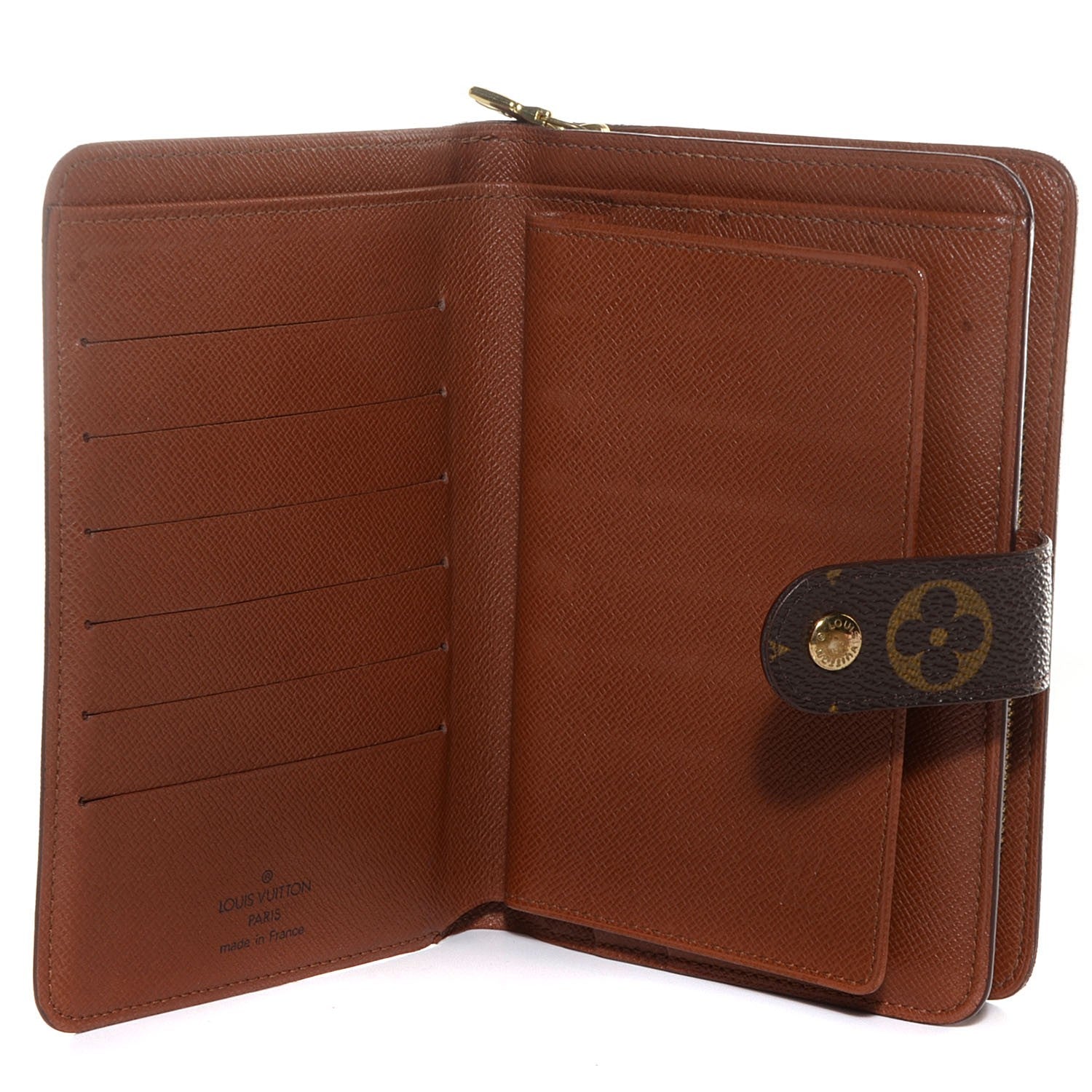 Louis Vuitton Monogram Porte Papier Zippe Wallet 6 of 8