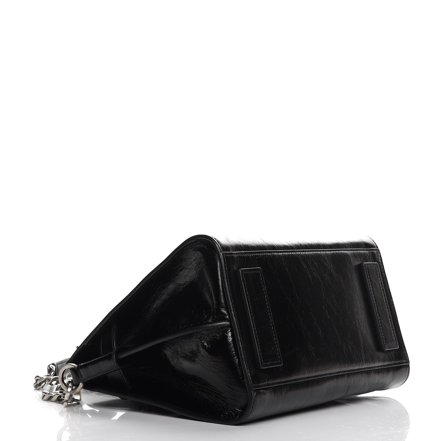 Glace Calfskin Baby Souple Sac De Jour Black