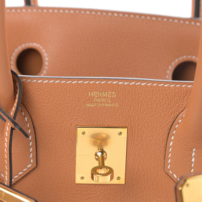 Hermes Taurillon Novillo Birkin 30 Toffee 6 of 10