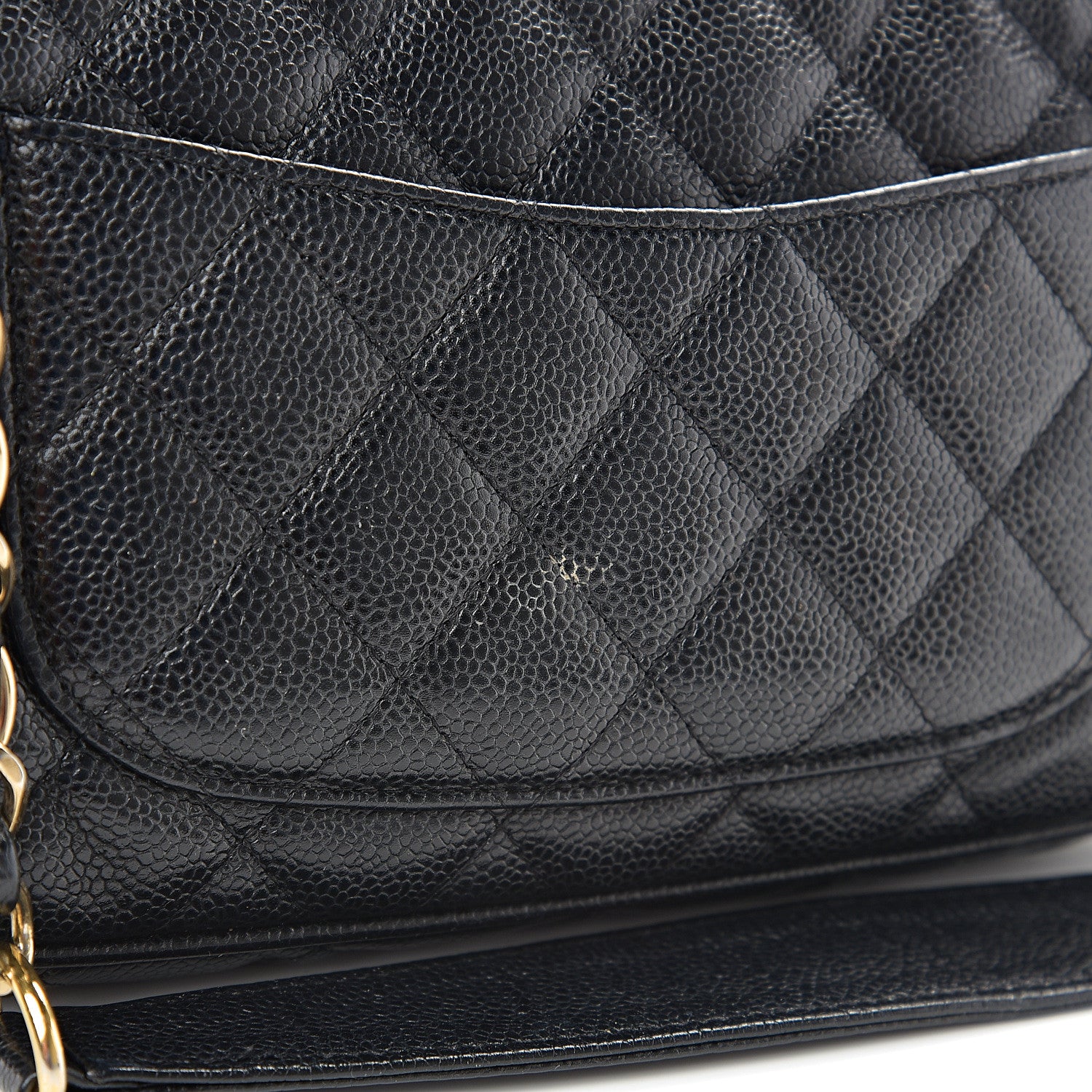 Chanel Caviar Quilted Timeless CC Shoulder Bag Black 10 of 13
