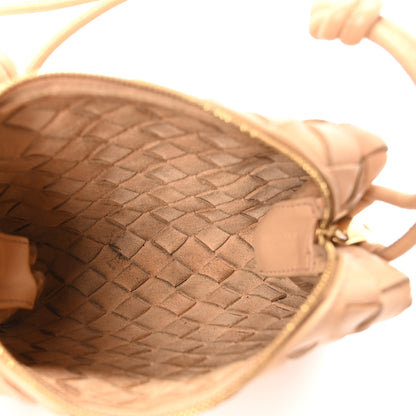 Bottega Veneta Nappa Intrecciato Mini Loop Camera Bag Almond 5 of 9
