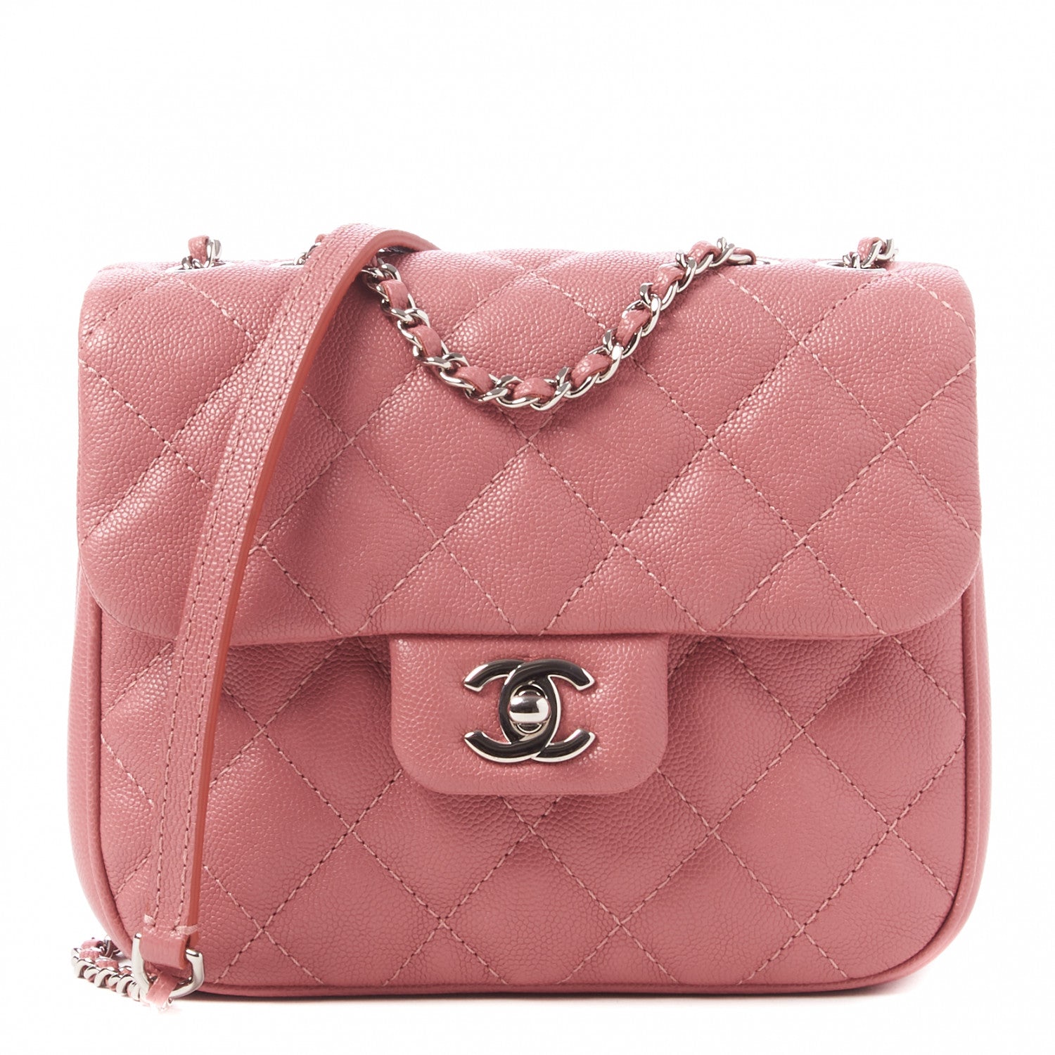 Chanel Caviar Quilted Small Urban Companion Flap Pink 1 of 8