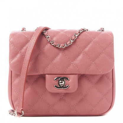 Chanel Caviar Quilted Small Urban Companion Flap Pink 1 of 8