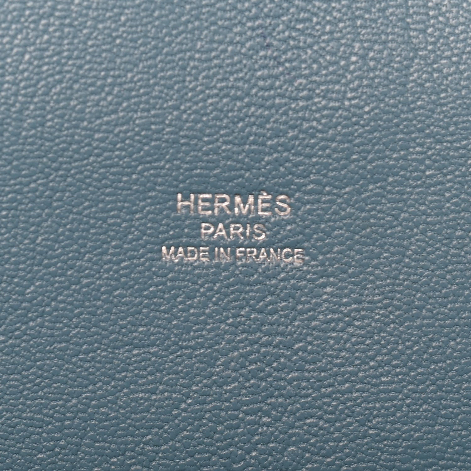 Hermes Taurillon Clemence Jypsiere 28 Blue Jean 6 of 10