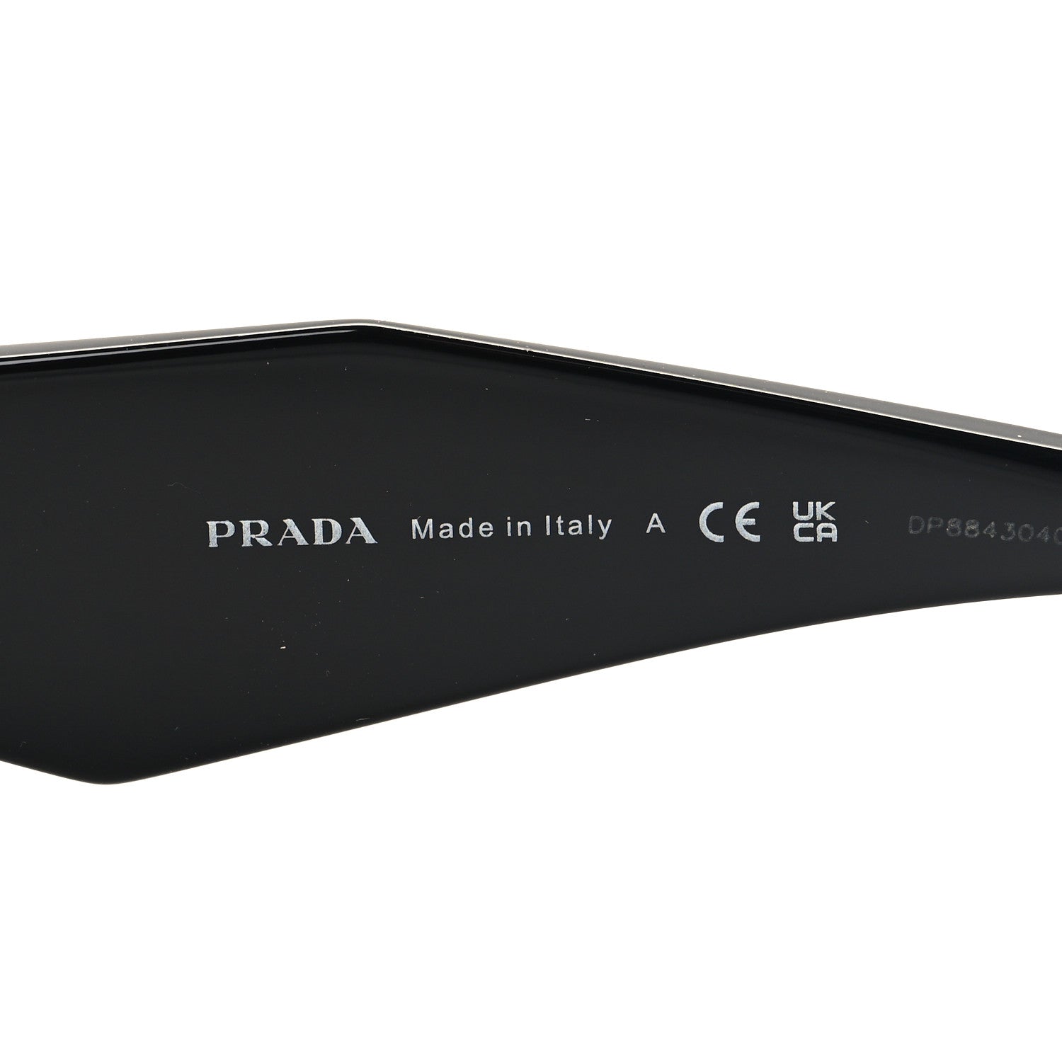 Prada Acetate Symbole Sunglasses SPR 17W Black 5 of 7