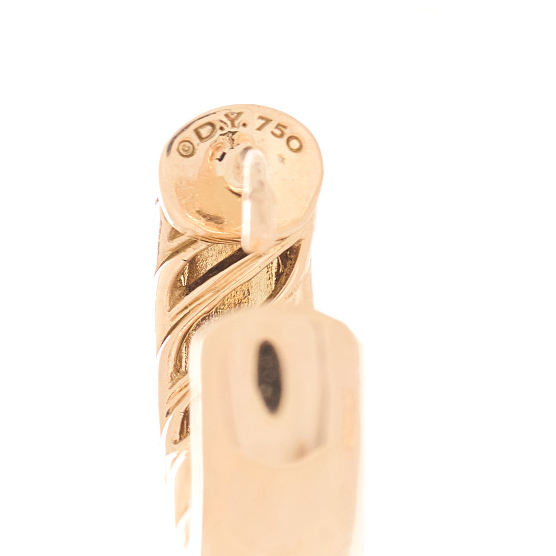 18K Rose Gold Mercer Micro Hoop Earrings