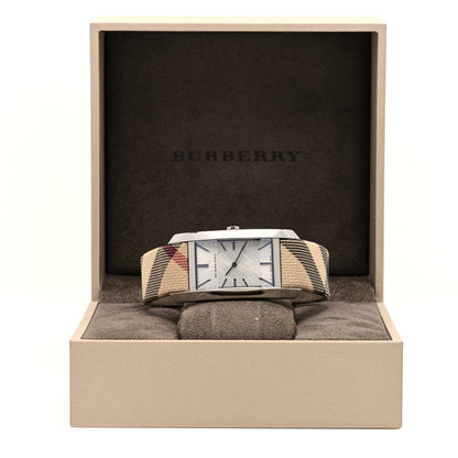 Burberry Stainless Steel Calfskin 25mm Heritage Nova Check Quartz Watch BU9403 5 of 5