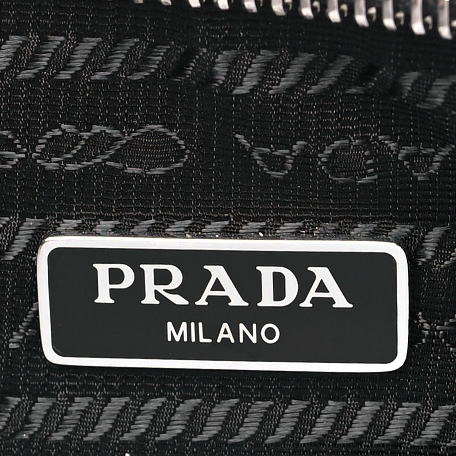 Prada Tessuto Nylon Saffiano Mini Re-Edition 2000 Bag Black 6 of 10