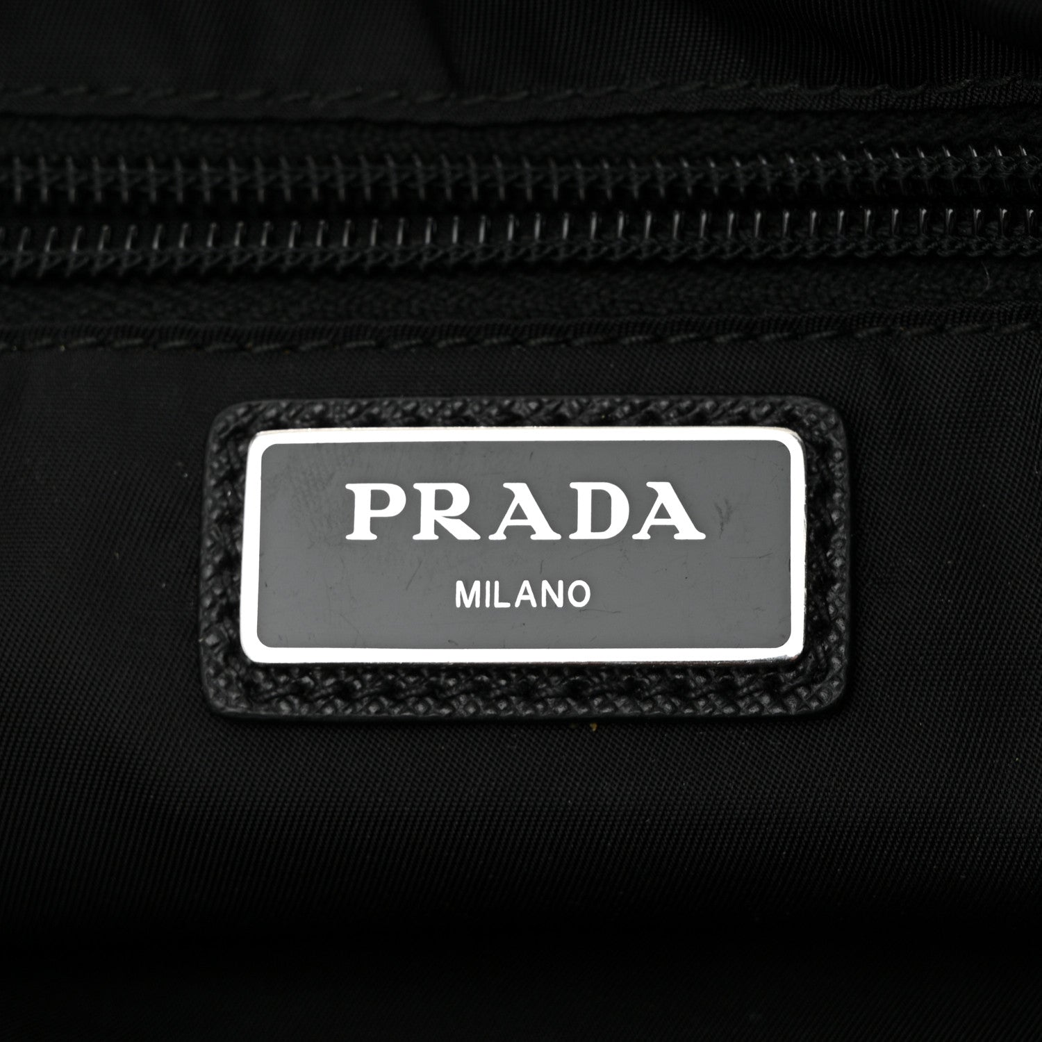 Prada Tessuto Nylon Belt Bag Black 6 of 12