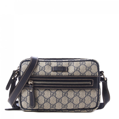 Gucci GG Plus Monogram Small Shoulder Bag Navy 1 of 9
