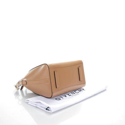 Givenchy Shiny Lord Calfskin Small Antigona Dark Beige 4 of 7