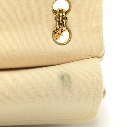 Chanel Jersey Quilted Medium Double Flap Beige 12 of 18