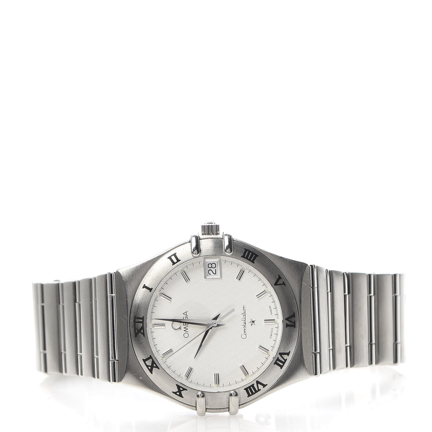 Omega Stainless Steel 33mm Constellation Quartz Watch White 1512.30 3 of 7