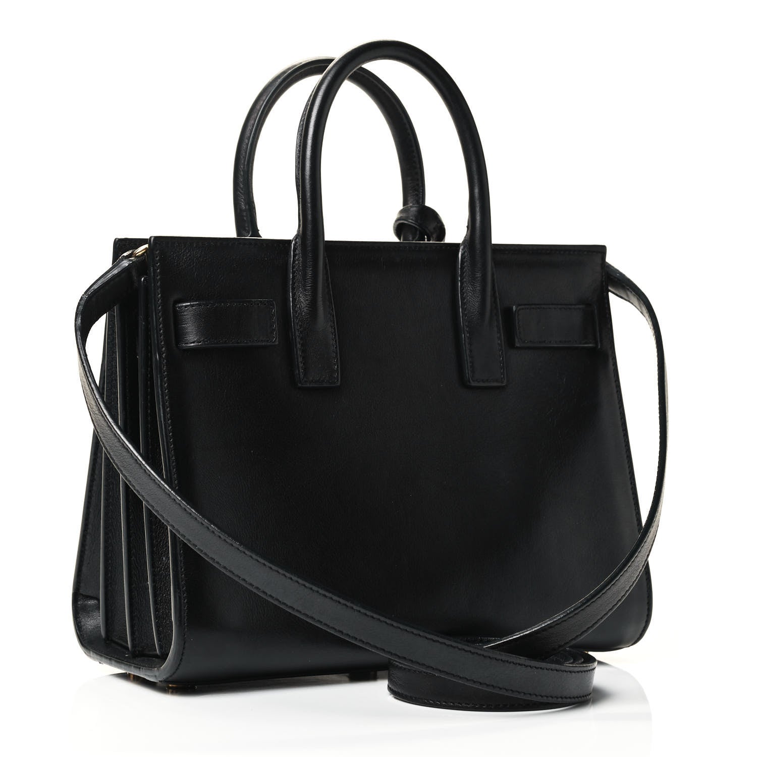 Saint Laurent Calfskin Nano Sac de Jour Black 2 of 4