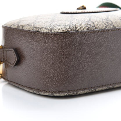 Gucci GG Supreme Monogram Web Neo Vintage Shoulder Bag Beige New Acero Crop 8 of 13