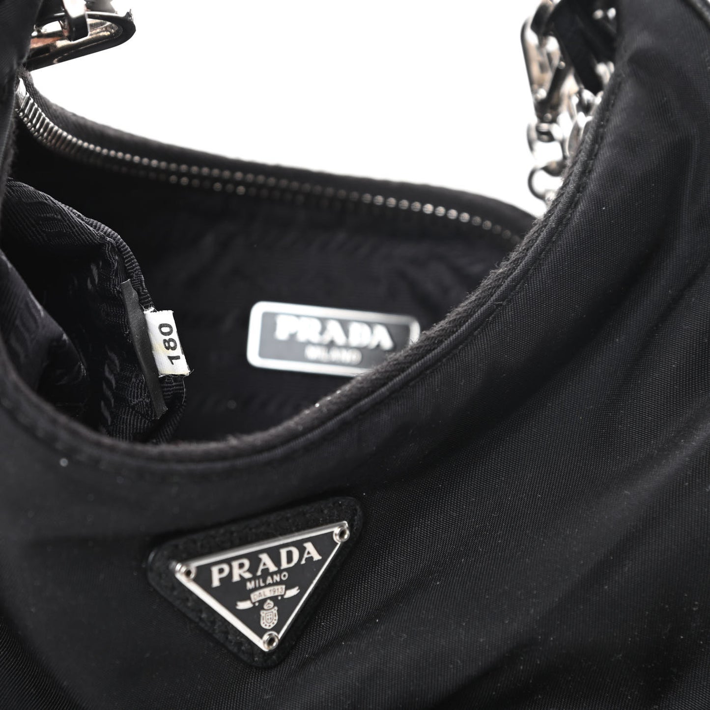 Nylon Re-Edition 2005 Shoulder Bag Black