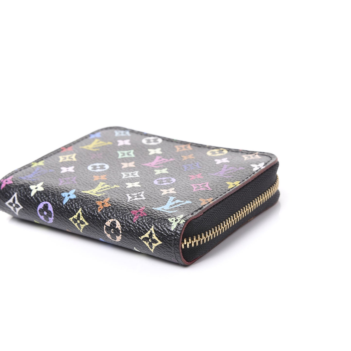 Monogram Multicolor Zippy Coin Purse Black Grenade