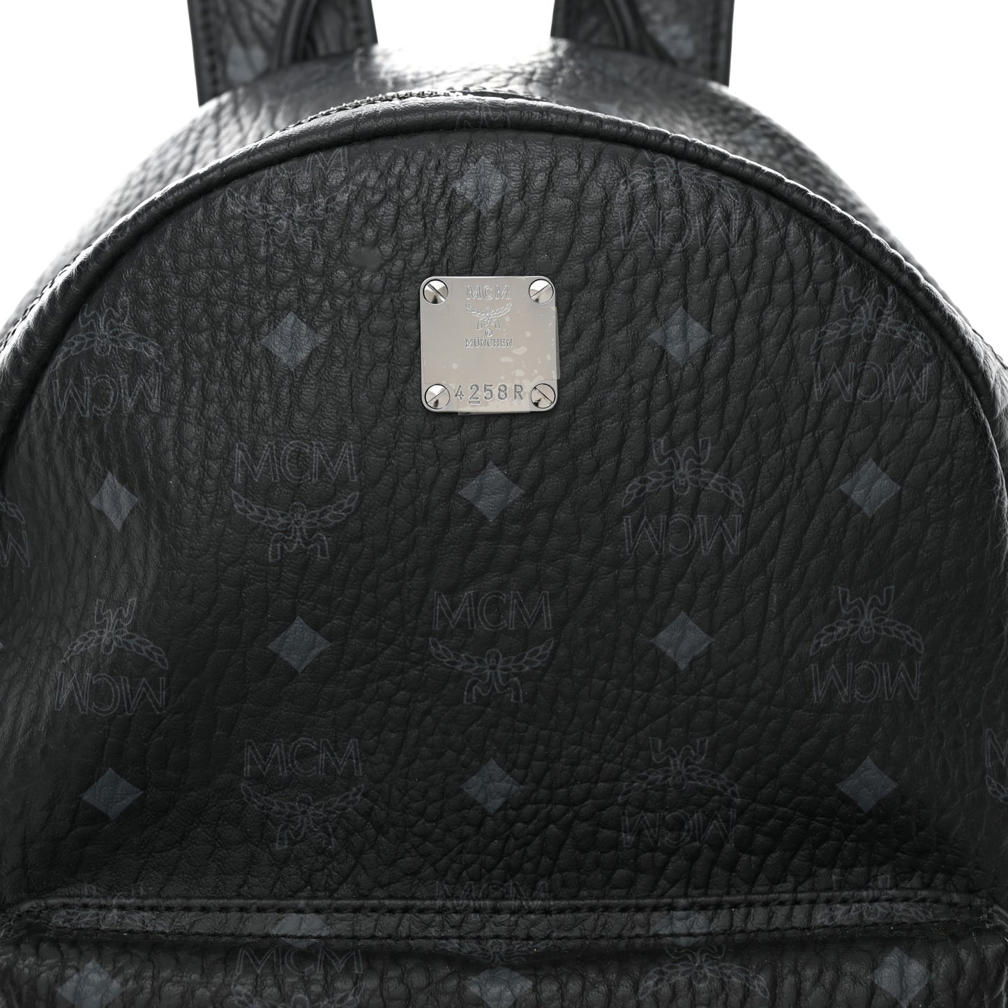 Visetos Medium Side Studs Stark Backpack Black
