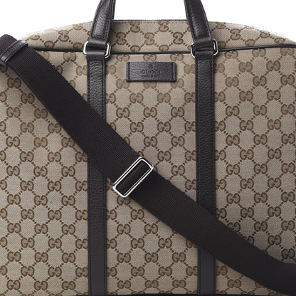 Gucci Monogram Briefcase Dark Brown 8 of 10