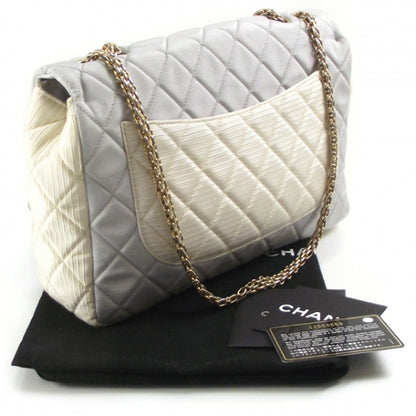 Chanel Graduated Quilted Fabric Classic Jumbo Flap 3 of 5