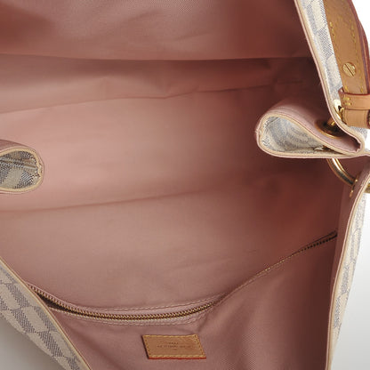 Louis Vuitton Damier Azur Graceful MM Rose Ballerine 5 of 10