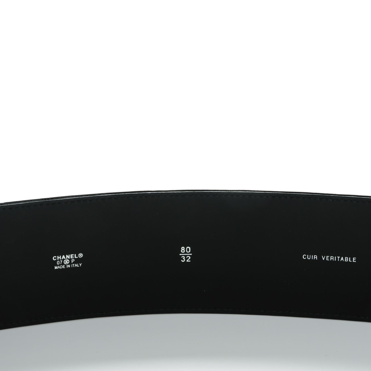 Patent CC Wide Belt 80 32 Black
